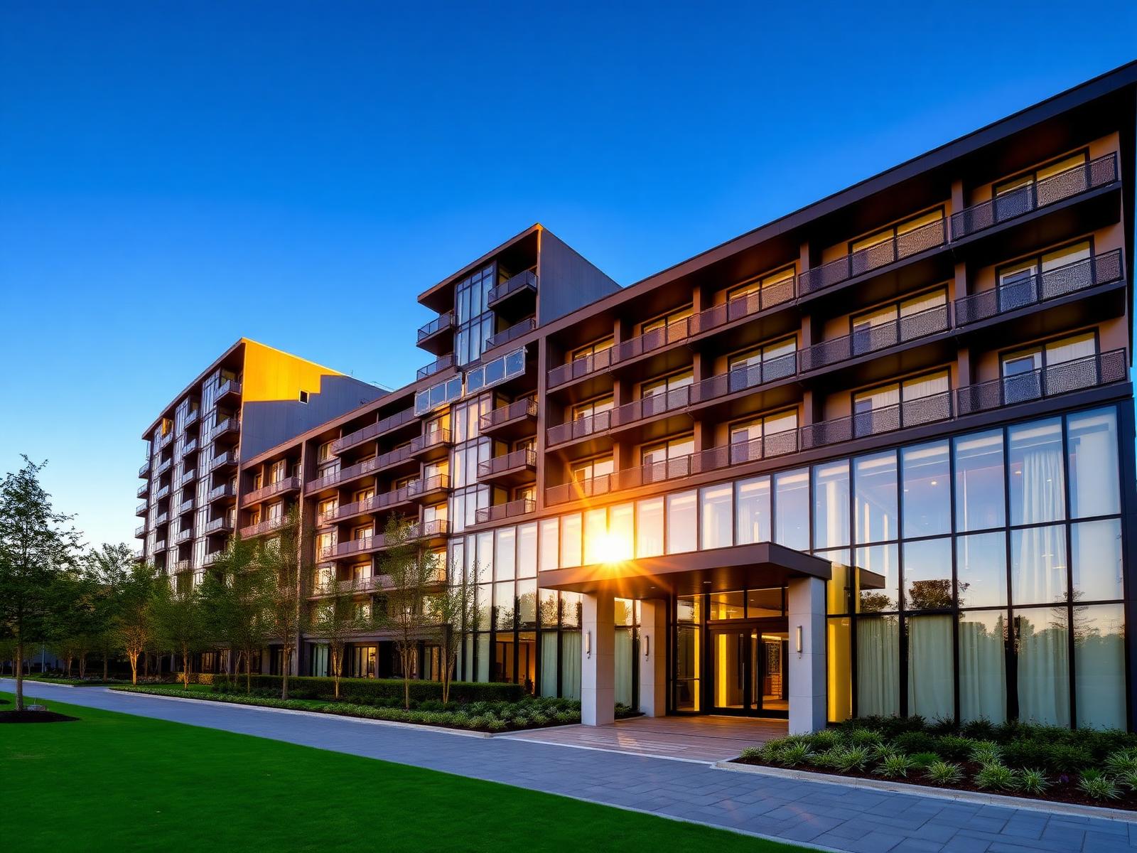 Condomínio residencial moderno